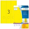 Etichette per raccoglitori HERMA A4 61x297 mm giallo carta opaca 60 pz.
