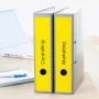 Etichette per raccoglitori HERMA A4 61x297 mm giallo carta opaca 60 pz.