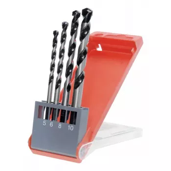 Set di punte KWB 44800 — 4 pz., misure 5, 6, 8, 10 mm, rotazione destra