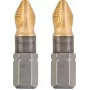 Inserti per cacciavite KWB 124102 2 pz. Pozidriv PZ 2 25 mm esagonale