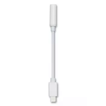 Cavo audio 2GO 797140 0,1 m 3,5 mm Lightning bianco