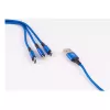 Cavo USB ShiverPeaks BS14-50071 1,2 m USB A/USB C / Micro-USB B blu
