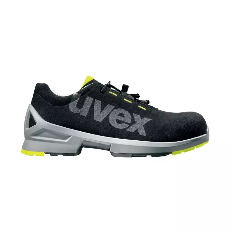 Scarpe antinfortunistiche UVEX 8544.8 S2 SRC — donna, tomaia in microvelluto, suola in PU, fodera in mesh