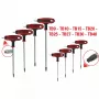 Chiave a L Torx KS Tools 151.8165 acciaio cromo-vanadio 8 pezzi