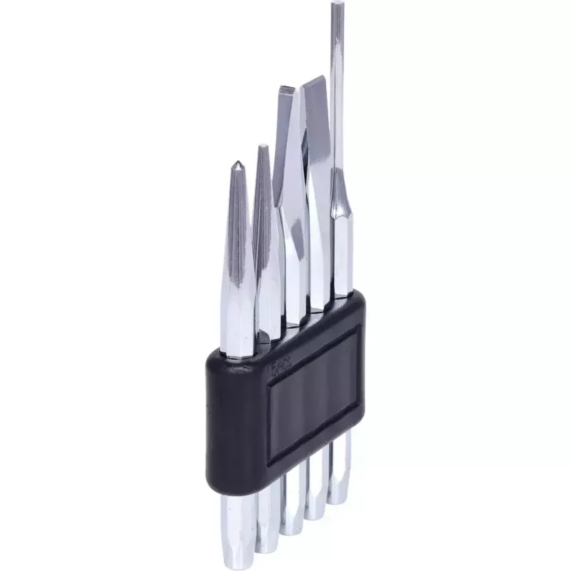 KS Tools 156.0160 set di punzoni, scalpelli e punte da tracciare, 5 pezzi