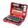 Set di chiavi a bussola KS Tools 918.3050 31 teste acciaio cromo-vanadio