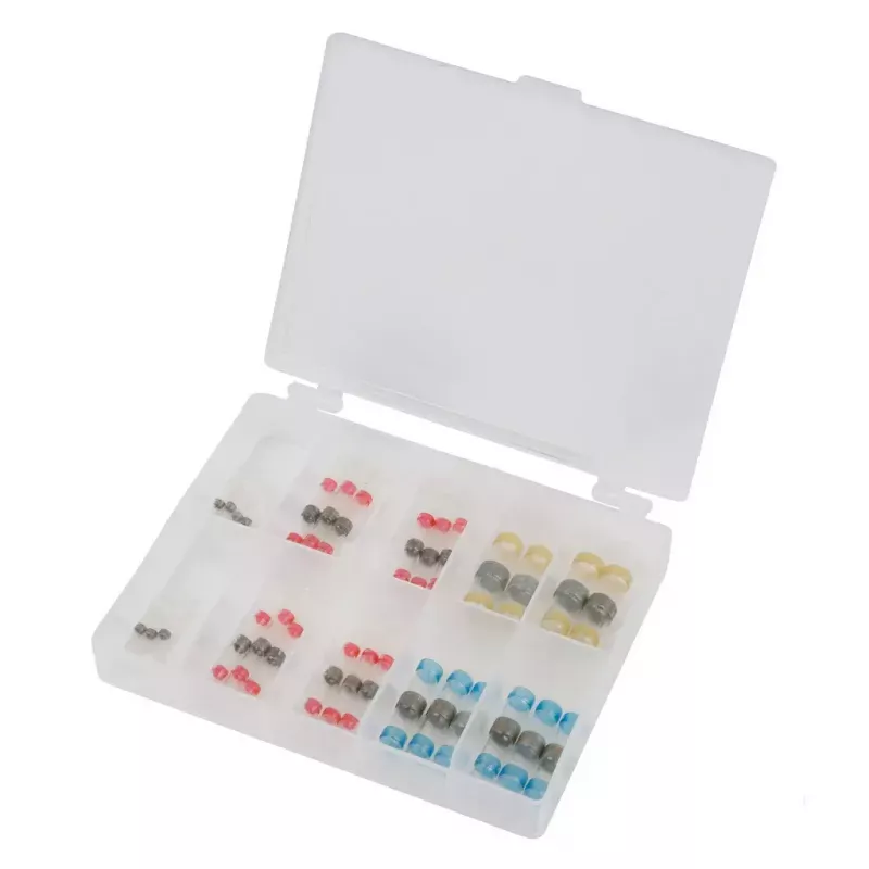 Assortimento di guaine termorestringenti isolanti per saldatura KS Tools 970.0720, 30 pezzi
