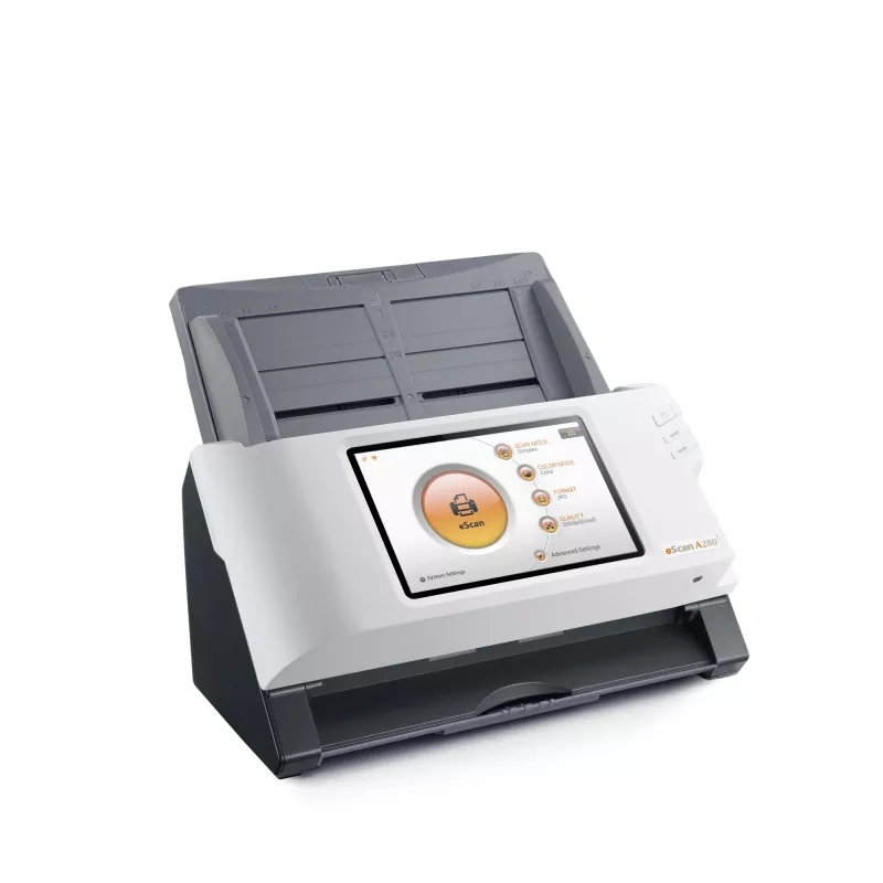Scanner ADF Plustek eScan A280 Essential 600 x 600 DPI A4 nero, bianco