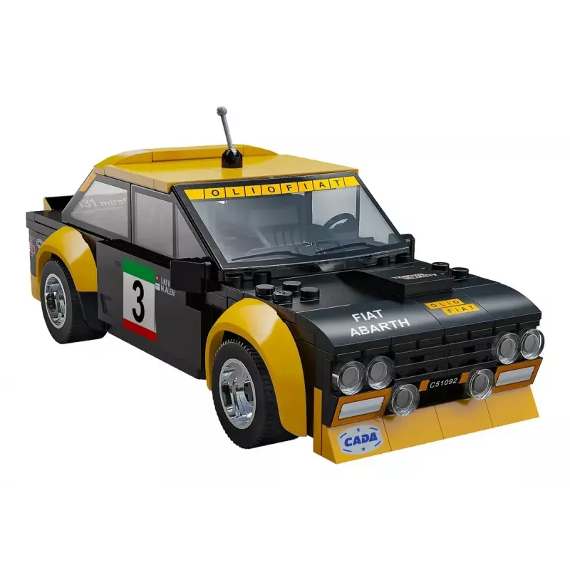 Jamara CaDA Fiat Abarth 131 auto modellino RC motore elettrico 1:20