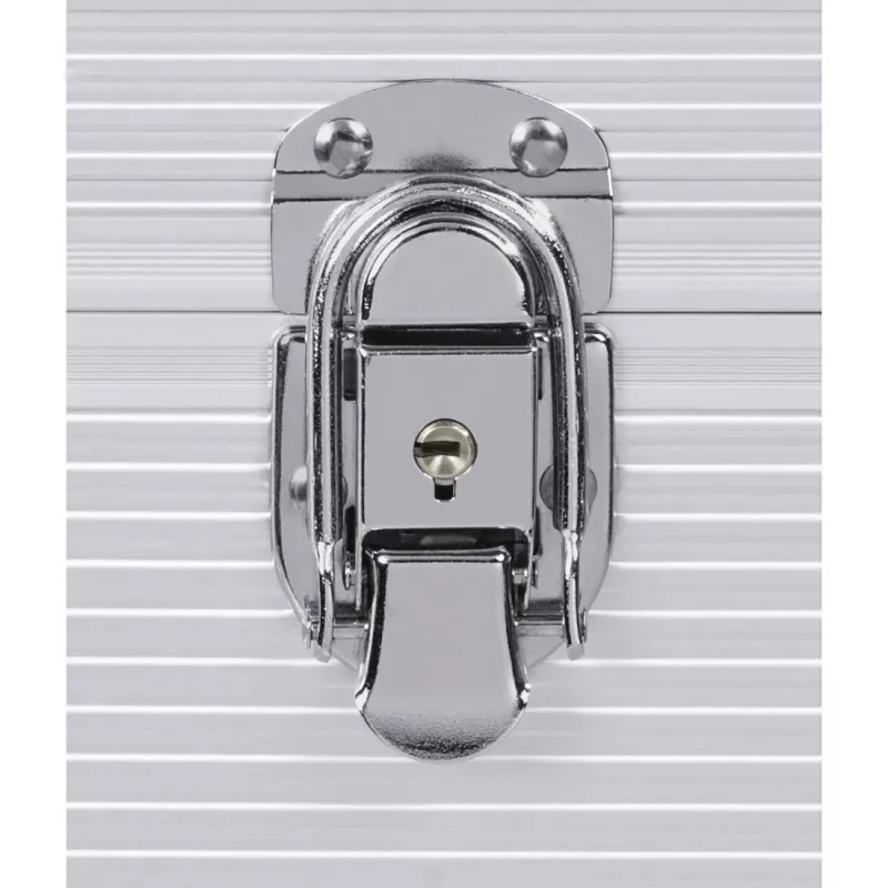 Hama 00181435 Valigetta portadischetti Microgroove valigetta per dischi vinile argento