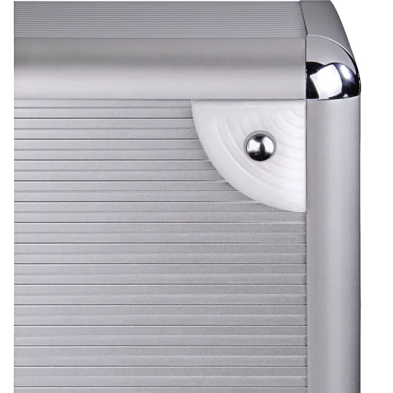Hama 00181435 Valigetta portadischetti Microgroove valigetta per dischi vinile argento