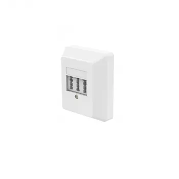 Hama 00201143 Presa telefonica bianco plastica 1 pz.