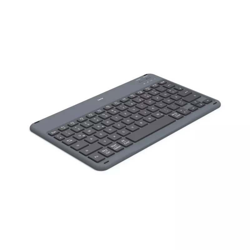 Hama Travel 500 custodia con tastiera Bluetooth per tablet da 7–11 pollici, QWERTZ (DE), nera