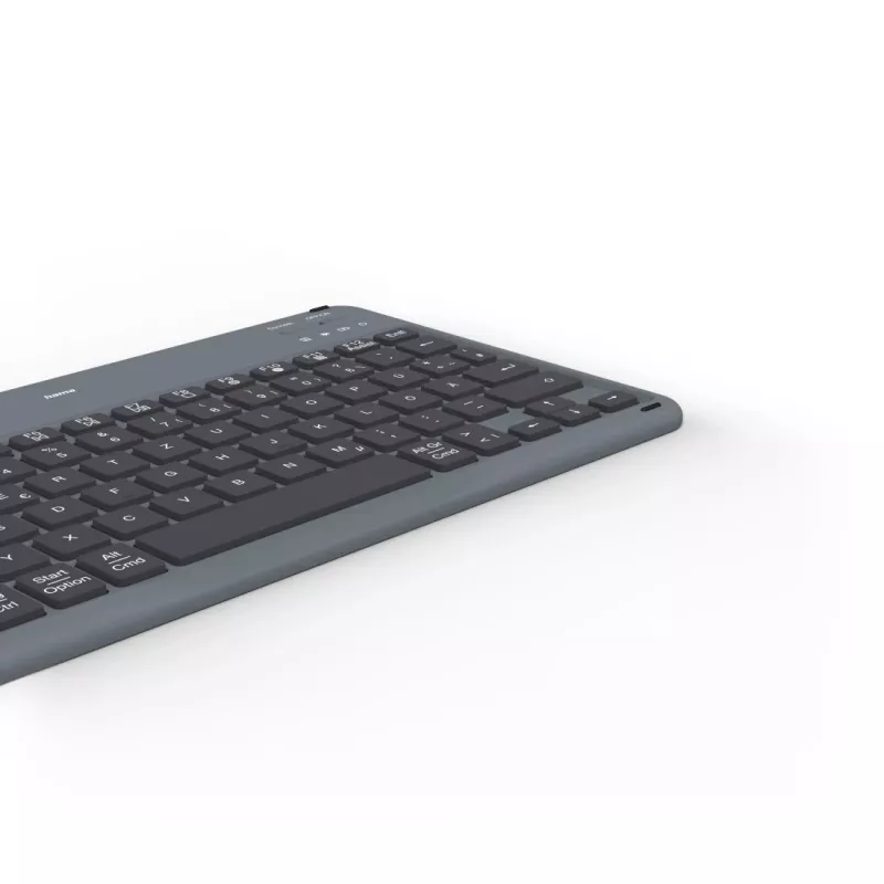 Hama Travel 500 custodia con tastiera Bluetooth per tablet da 7–11 pollici, QWERTZ (DE), nera