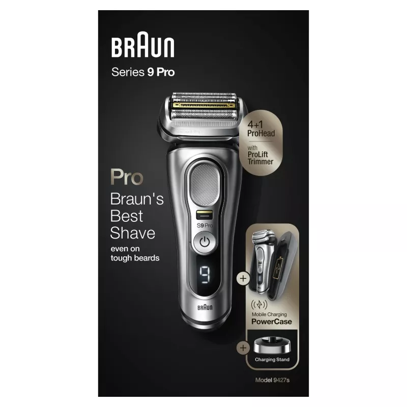Braun Series 9 Pro 81744531 rasoio uomo rasoio a lamina trimmer argento