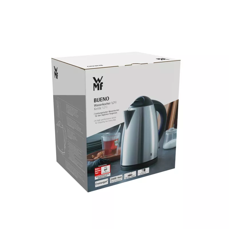 WMF Bueno 0413080011 bollitore 1,7 l 2400 W nero, acciaio inox