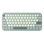 ASUS Marshmallow KW100 90XB0880-BKB200 tastiera, layout tedesco QWERTZ, meccanismo a forbice, tasto Copilot, verde