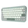 ASUS Marshmallow KW100 90XB0880-BKB200 tastiera, layout tedesco QWERTZ, meccanismo a forbice, tasto Copilot, verde