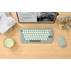 ASUS Marshmallow KW100 90XB0880-BKB200 tastiera, layout tedesco QWERTZ, meccanismo a forbice, tasto Copilot, verde