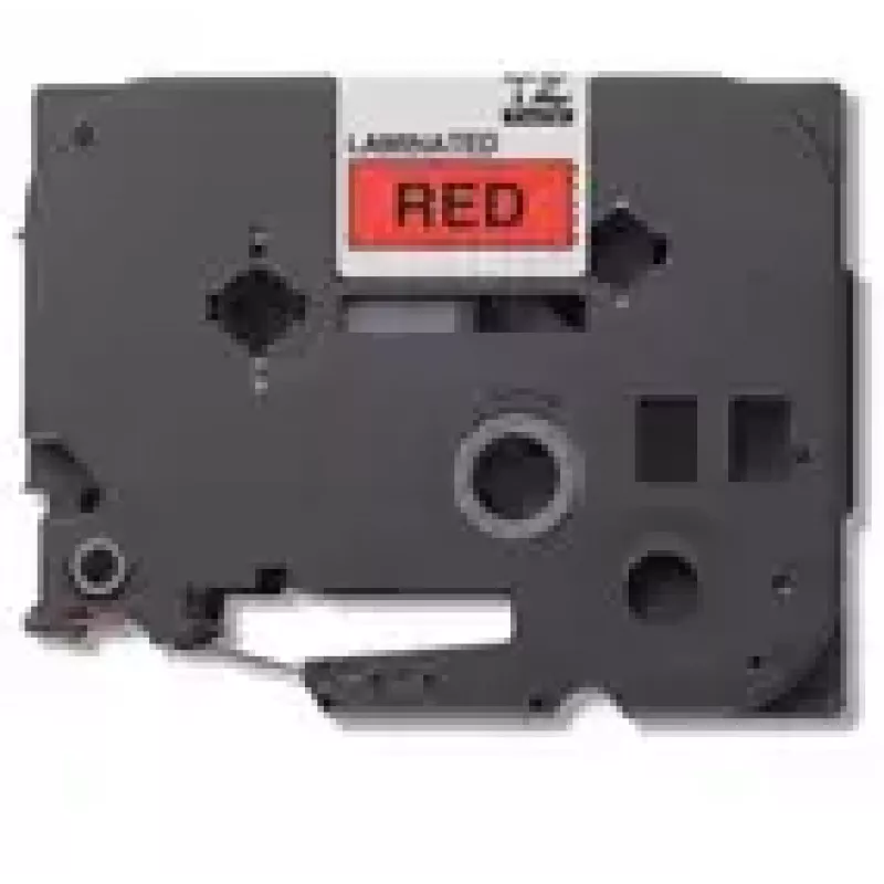 Nastro per etichettatrice Brother TZ-461 nero su rosso