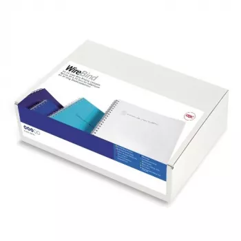 GBC spirali per rilegatura a filo 3:1 NO9 14mm A4, nero, 3 fogli, metallo, A4, 1,4 cm, 280 mm