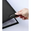Rexel Soft Touch Smooth A4 libro espositore 24 tasche nero, nero, 24 tasche, A4, 530 g, 237 mm, 324 mm