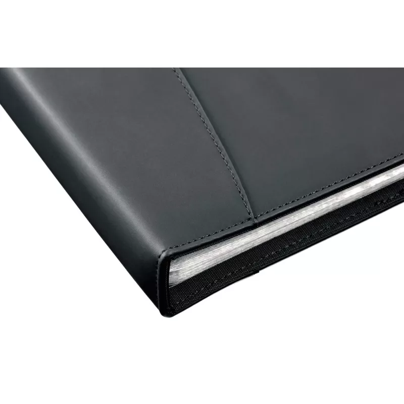 Rexel Soft Touch Smooth A4 libro espositore 24 tasche nero, nero, 24 tasche, A4, 530 g, 237 mm, 324 mm