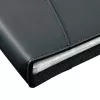 Rexel Soft Touch Smooth A4 libro espositore 24 tasche nero, nero, 24 tasche, A4, 530 g, 237 mm, 324 mm