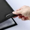 Rexel Soft Touch Smooth A4 libro espositore 24 tasche nero, nero, 24 tasche, A4, 530 g, 237 mm, 324 mm