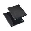 Rexel Soft Touch Smooth A4 libro espositore 24 tasche nero, nero, 24 tasche, A4, 530 g, 237 mm, 324 mm