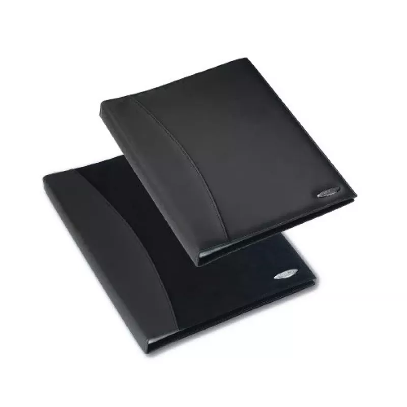 Rexel Soft Touch Smooth A4 libro espositore 24 tasche nero, nero, 24 tasche, A4, 530 g, 237 mm, 324 mm