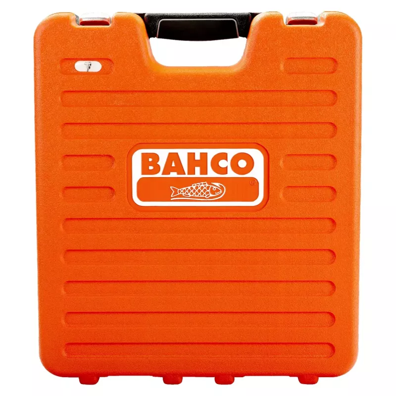Bahco S138 Set di chiavi a bussola, 138 pezzi, 1/2", 1/4", 3/8"