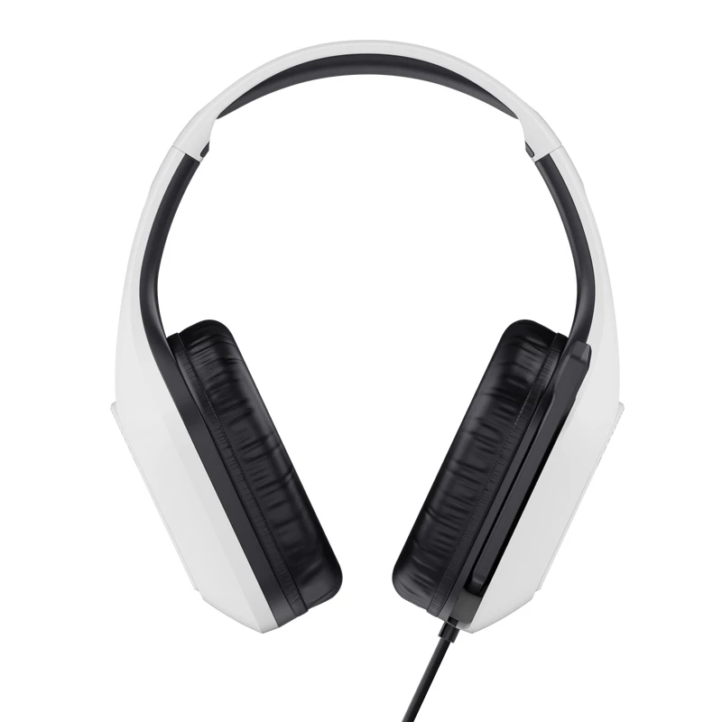 Trust GXT 415PS ZIROX cuffie con filo head-band gaming nero, bianco