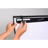 Lavagna a fogli mobili con base rotonda Legamaster SKETCH EASY – acciaio, 5 ruote, 720×600 mm