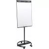Lavagna a fogli mobili con base rotonda Legamaster SKETCH EASY – acciaio, 5 ruote, 720×600 mm