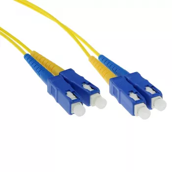 ACT 10 metri LSZH singlemode 9/125 OS2 cavo patch in fibra ottica duplex con connettori SC