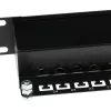 ACT patch panel CAT5E schermato 24 porte con copertura