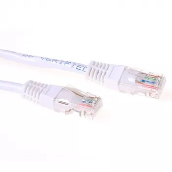 ACT bianco 7 metri cavo patch U/UTP CAT6 con connettori RJ45