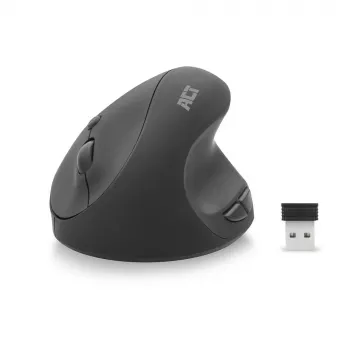 Mouse ACT ergonomico wireless 1600 DPI RF senza fili