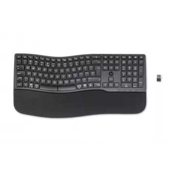 HP 680 Comfort tastiera dual-mode, full-size (100%), wireless, RF Wireless + Bluetooth, QWERTY, nero