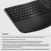 HP 680 Comfort tastiera dual-mode, full-size (100%), wireless, RF Wireless + Bluetooth, QWERTY, nero