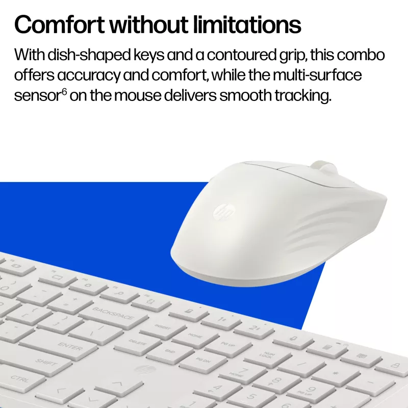 HP 490C Multi-Device Dual-Mode Combo tastiera e mouse, QWERTY
