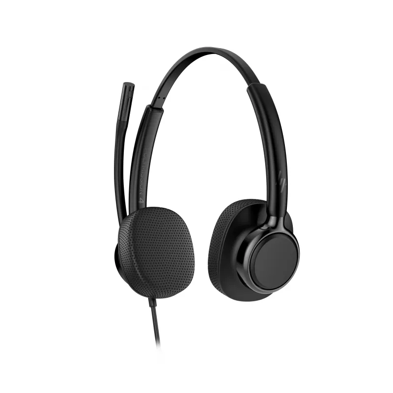 Cuffie stereo con filo HP Poly Mission 425 USB — Bulk, peso 132 g