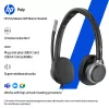 Cuffie USB stereo con filo HP Poly Mission 625 — circumaurali, 147 g, connessione USB (Bulk)