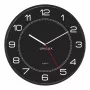 Unilux Mega Orologio da parete al quarzo, 600 mm, nero