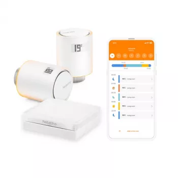 Netatmo NVP01-DE valvola termostatica per termosifone adatta per interni