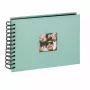 Fotoalbum Walther Fun color menta 40 fogli rilegatura a spirale