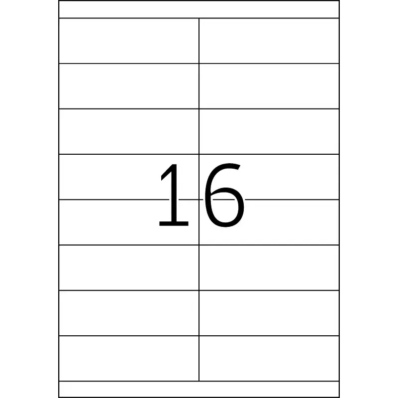 Etichette per stampante adesive HERMA Labels Premium A4 105x33,8 mm