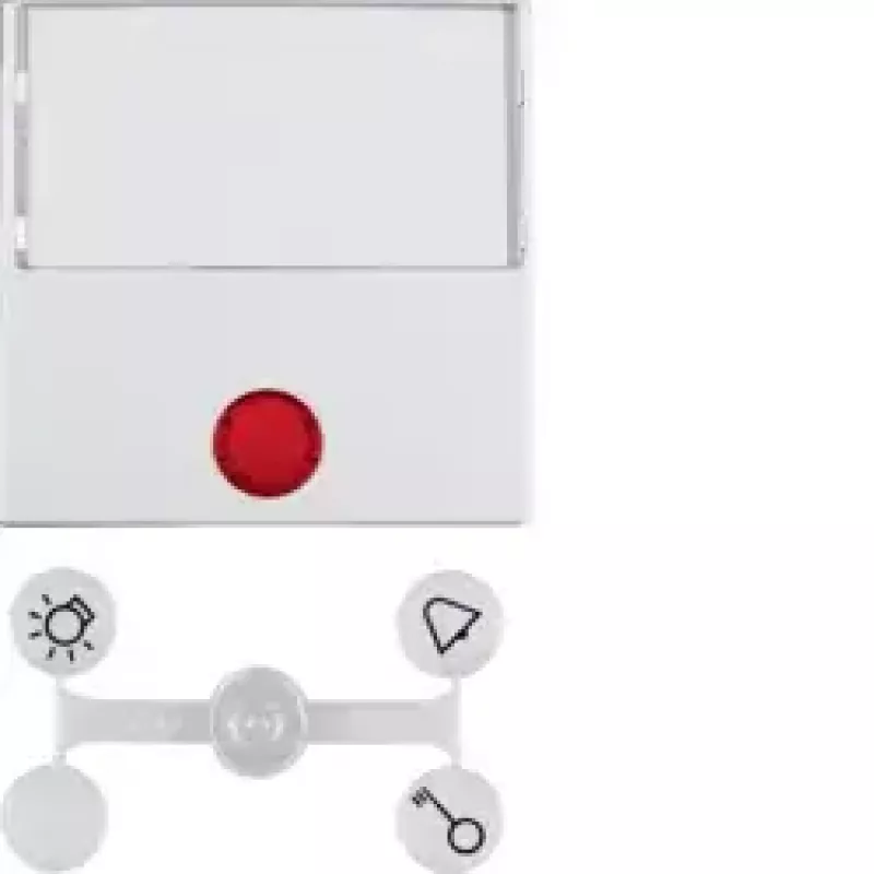 Accessorio per interruttore elettrico berker 16968989 — bianco, accessorio di montaggio per interruttori elettrici