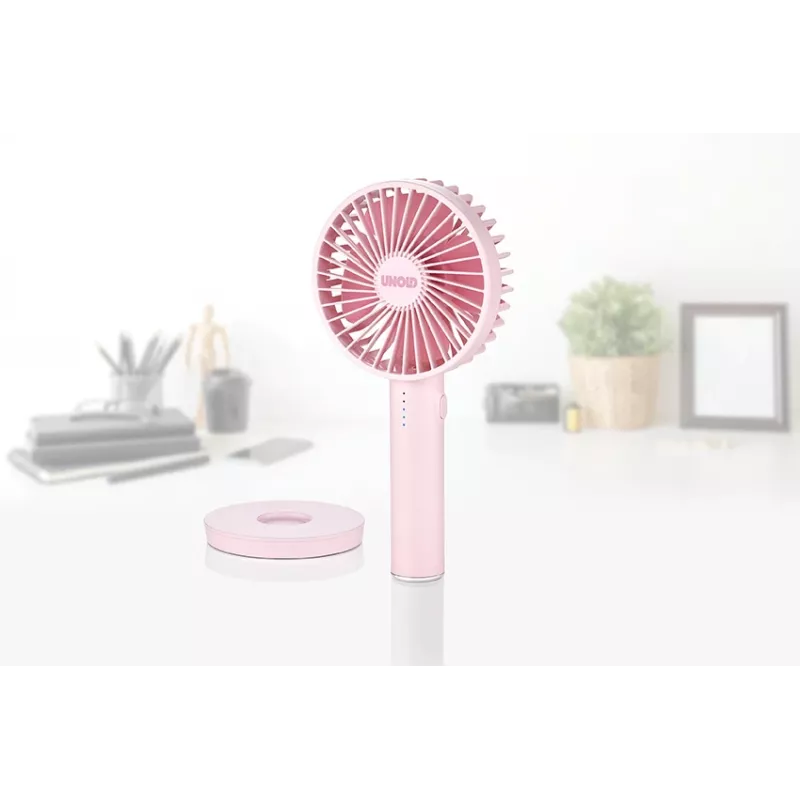 Unold Breezy II rosa 10 cm ventilatore a mano